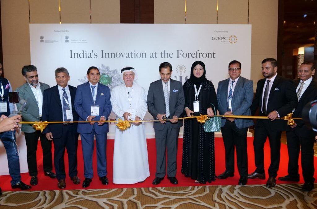 H.E. Sunjay Sudhir, Ambassador of India to UAE, inaugurates the 2nd edition of International Gem & Jewellery Show in Dubai