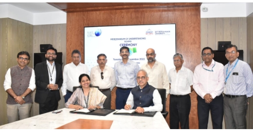 Bharat Diamond Bourse joins hands with MIT-World Peace University for partnership in Education and Placement programmes