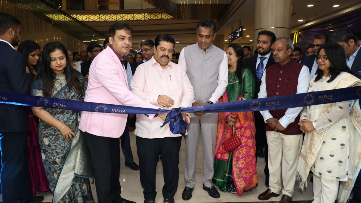 KISNA’S EIGHTH EXCLUSIVE SHOWROOM & FIRST IN MUMBAI