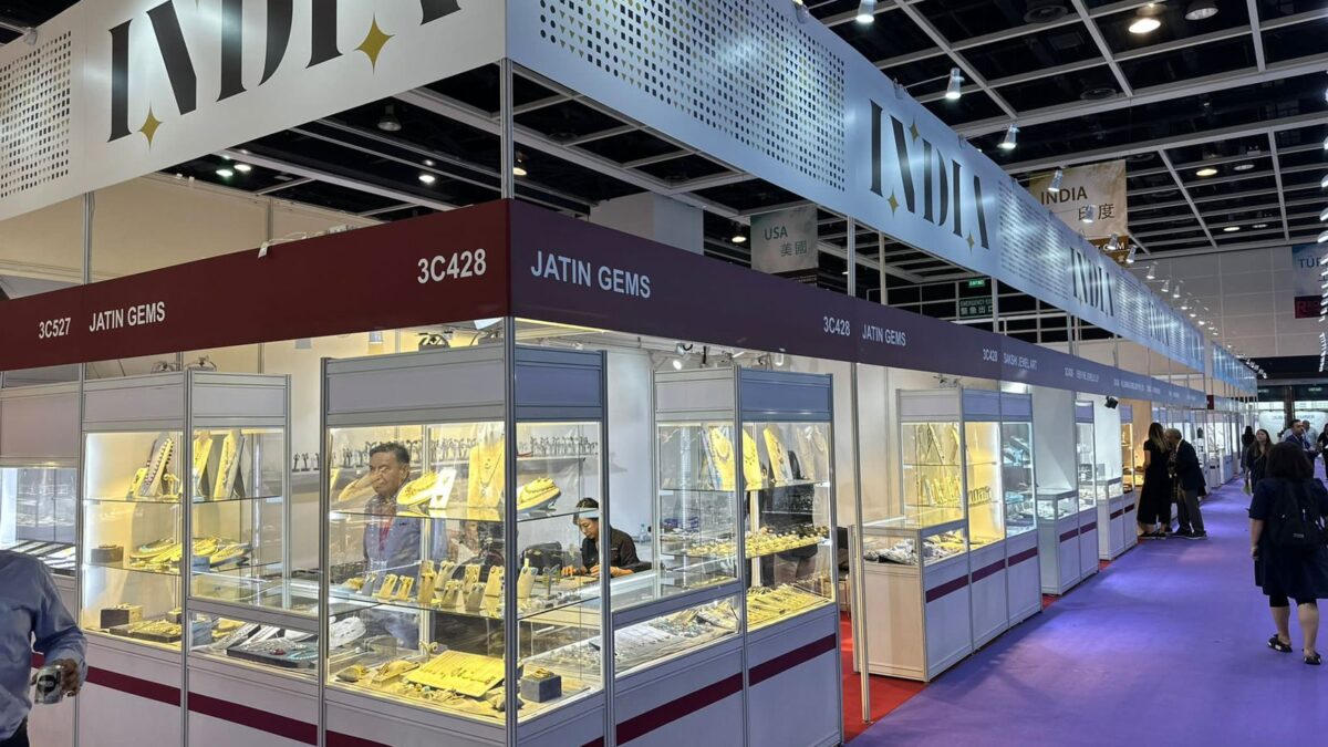 India Pavilion at the Jewellery & Gem World Hong Kong 2023