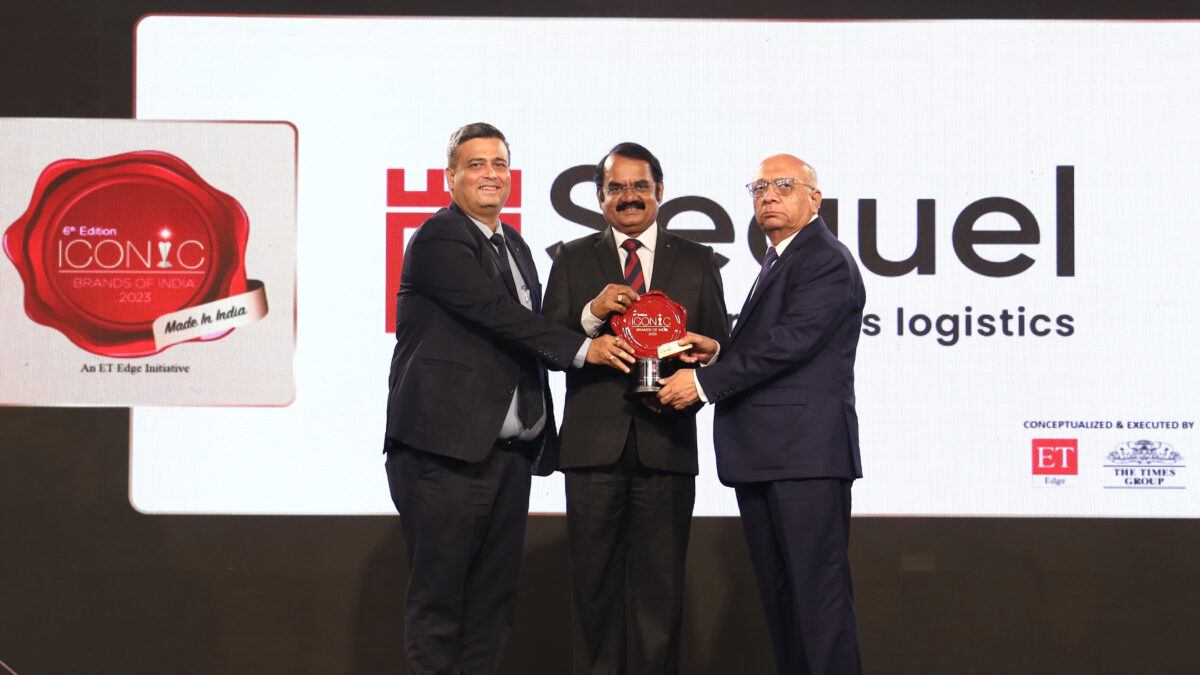 ET Edge – Times Group Recognises Sequel Logistics as one of the“Iconic Brands of India 2023”